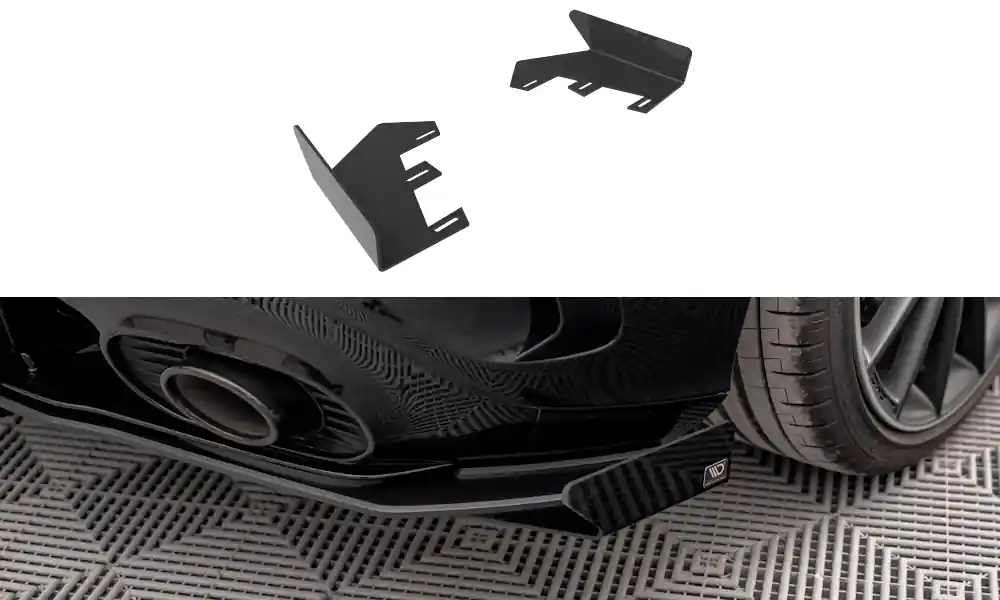 Boční spoiler pod zadní nárazník Mercedes A35 AMG Hatchback Aero Pack W177 Vrácení Zdarma