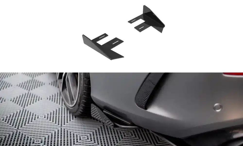 Boční spoiler pod zadní nárazník Mercedes-AMG C43 Coupe C205 facelift Víkendová Akce