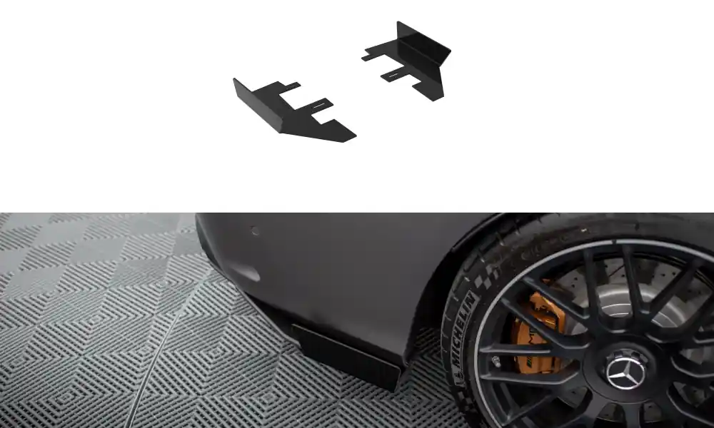 Hit Sezóny Boční spoiler pod zadní nárazník Mercedes-AMG C63 Sedan / Estate W205 facelift