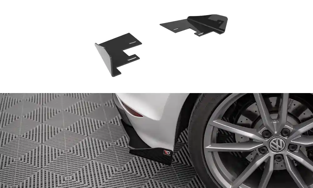 Přímo Od Výrobce Boční spoiler pod zadní nárazník Volkswagen Golf R Mk7