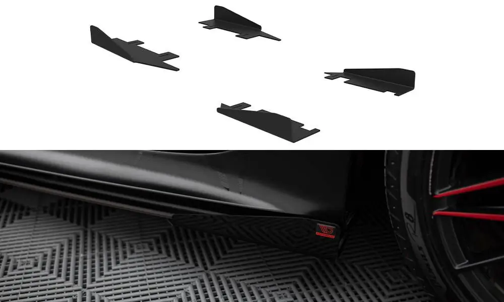 Akční Cena Křidélka nástavcu prahů Audi A7 S-Line C7