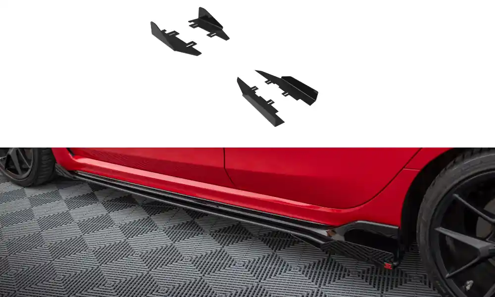 Značkový Křidélka nástavcu prahů Honda Civic Type-R Mk 11