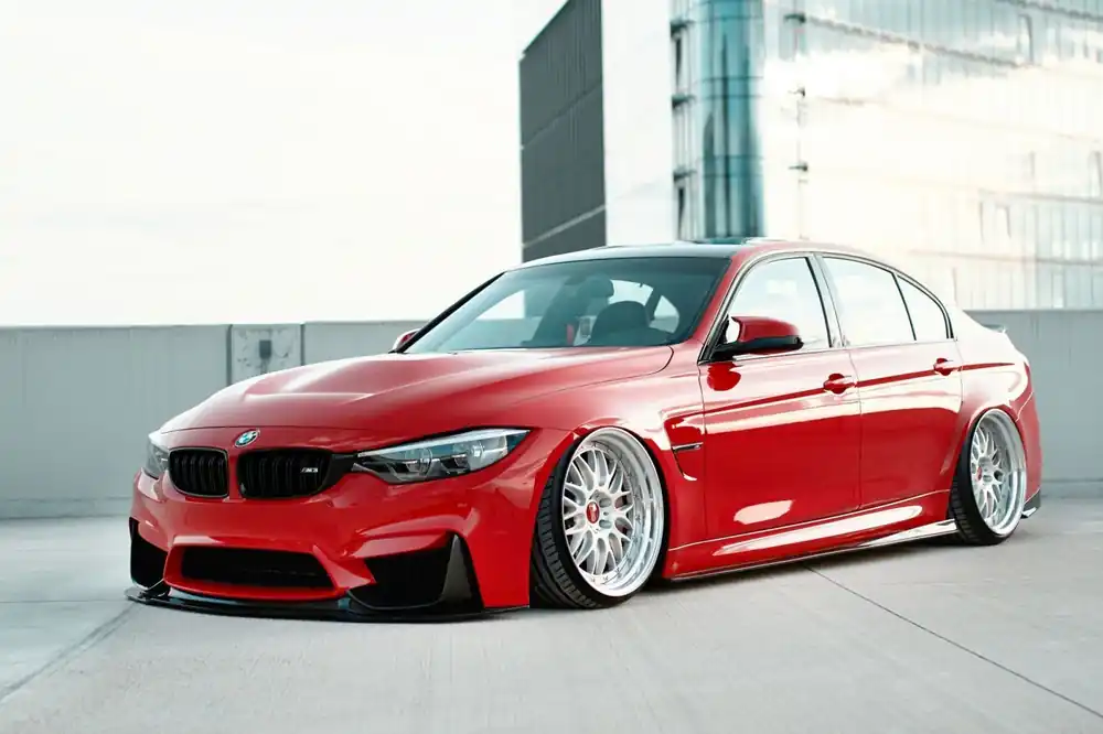 Autentický Spoiler pod přední nárazník + Frames For Side Air Intakes BMW M3 F80