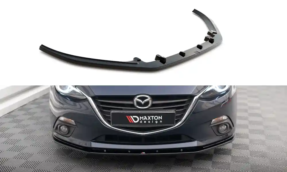 Víkendová Akce Spoiler pod přední nárazník Mazda 3 Mk3