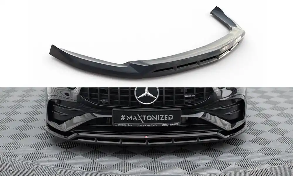 Dokud Zásoby Vydrží Spoiler pod přední nárazník Mercedes-AMG A35 W177 facelift