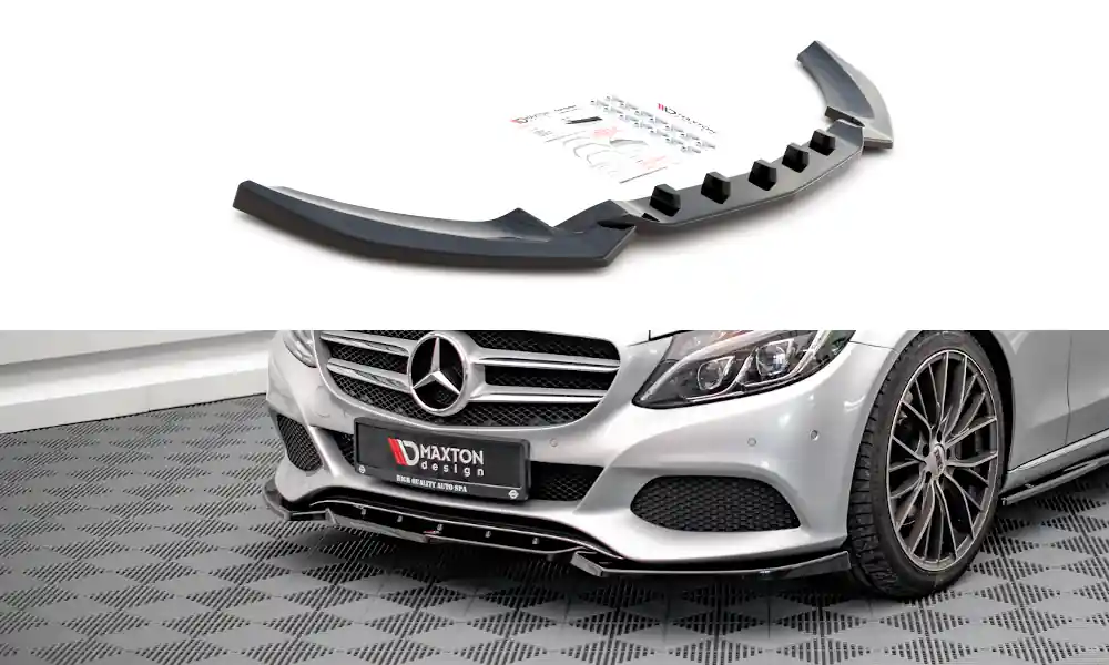 Spoiler pod přední nárazník Mercedes-Benz C W205 Omezená Nabídka