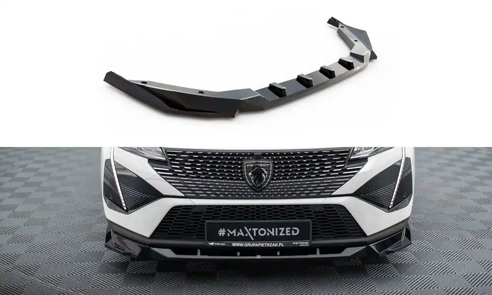 Originální Spoiler pod přední nárazník Peugeot 408 Mk1