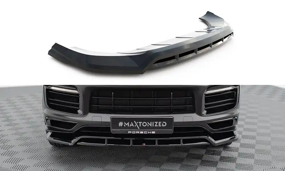 Hit Sezóny Spoiler pod přední nárazník Porsche Cayenne Sport Design Mk3