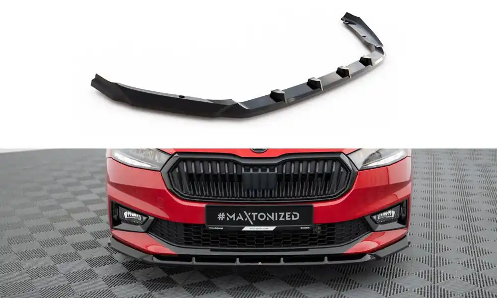 Spoiler pod přední nárazník Skoda Fabia Mk4 Originální