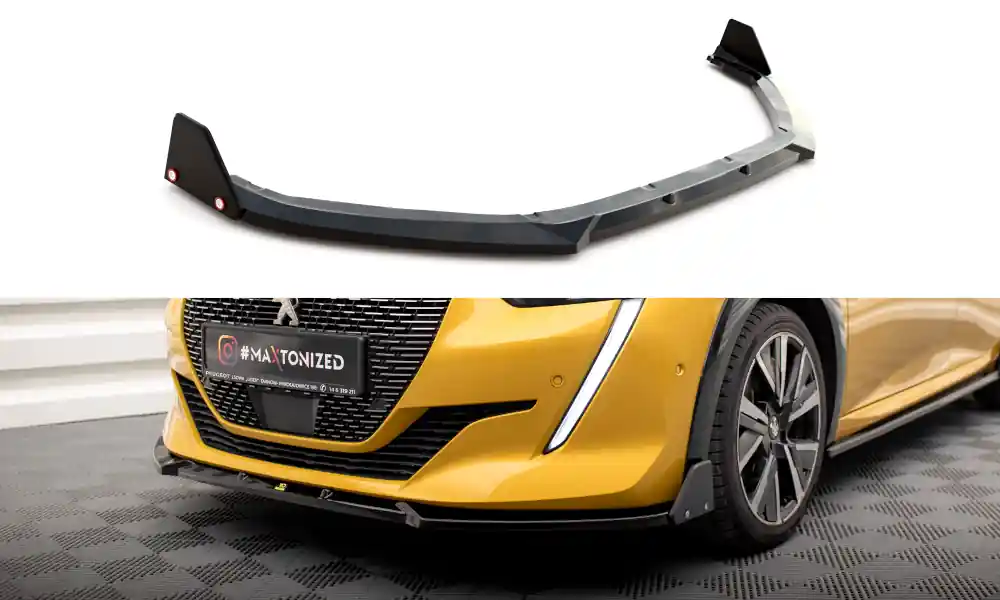 Spoiler pod přední nárazník V.1 + Flaps Peugeot 208 GT Mk2 Koupit Online