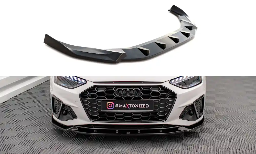 Pouze Dnes Spoiler pod přední nárazník V.1 Audi A4 S-Line / S4 B9 facelift