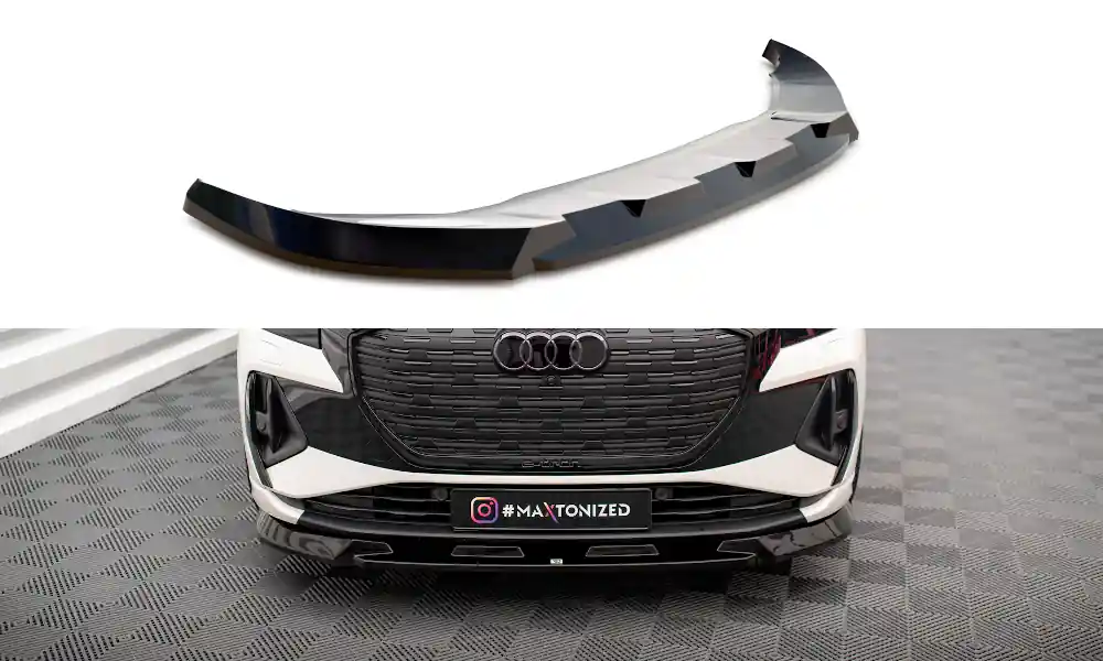 Rychlé Dodání Spoiler pod přední nárazník V.1 Audi Q4 e-tron Sportback Mk1
