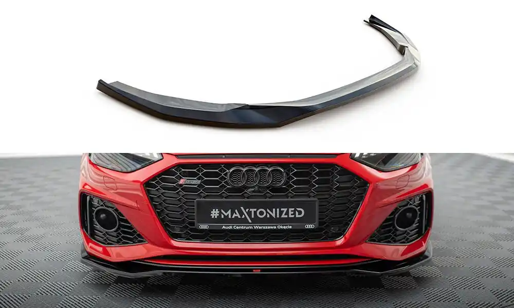 Spoiler pod přední nárazník V.1 Audi RS4 B9 facelift Časově Omezené