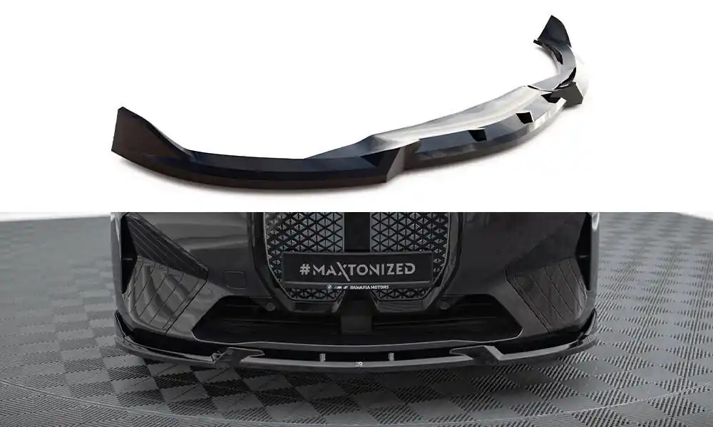 Vysoce Kvalitní Spoiler pod přední nárazník V.1 BMW iX M-Pack i20