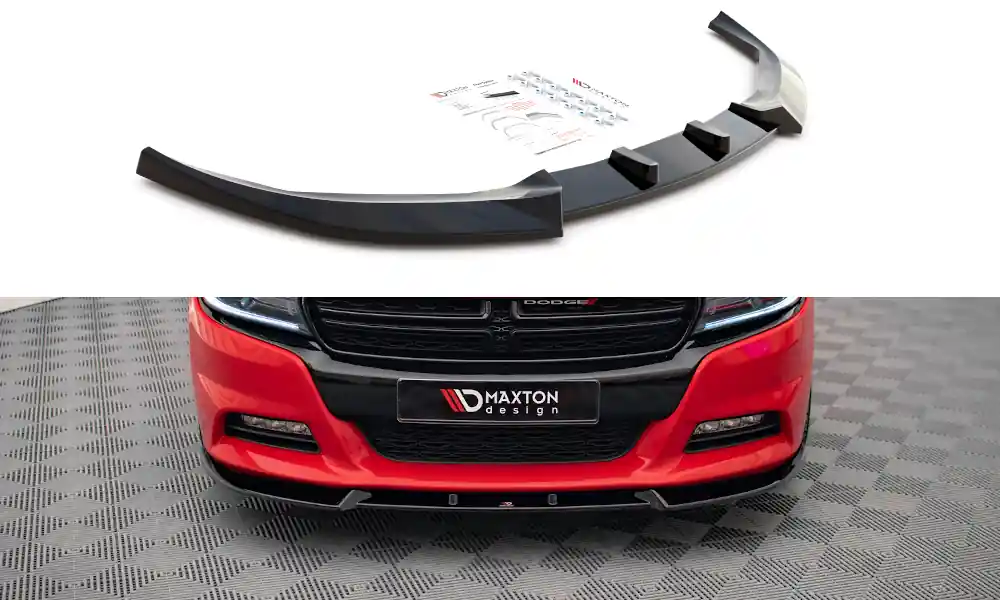 Cenově Výhodný Spoiler pod přední nárazník V.1 Dodge Charger RT Mk7 facelift