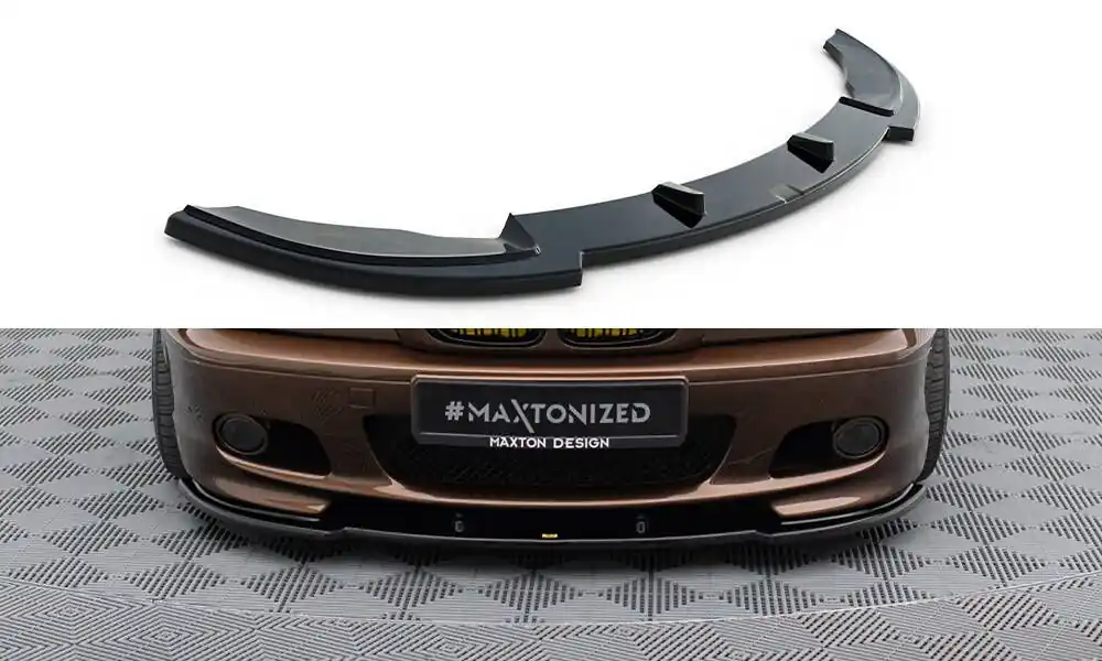Spoiler pod přední nárazník V.1 for BMW 3 E46 MPACK COUPE Výhodná Nabídka