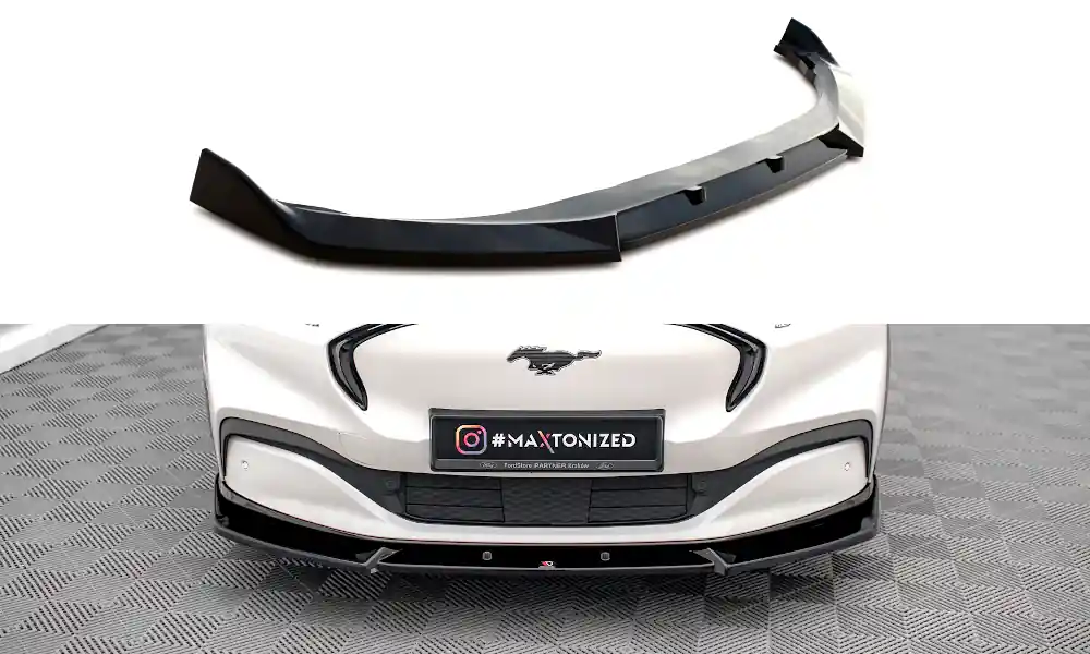 Rychlé Dodání Spoiler pod přední nárazník V.1 Ford Mustang Mach-E Mk1