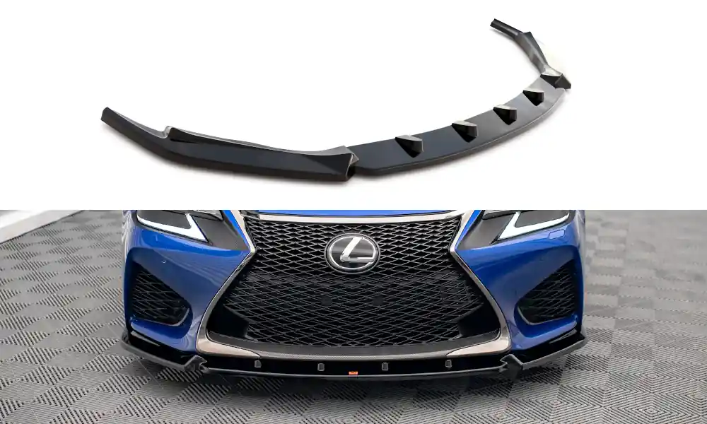 Spoiler pod přední nárazník V.1 Lexus GS F Mk4 facelift Vysoce Kvalitní