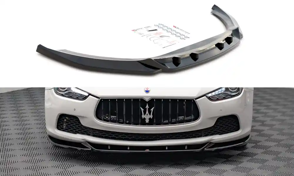 Horká Nabídka Spoiler pod přední nárazník V.1 Maserati Ghibli Mk3