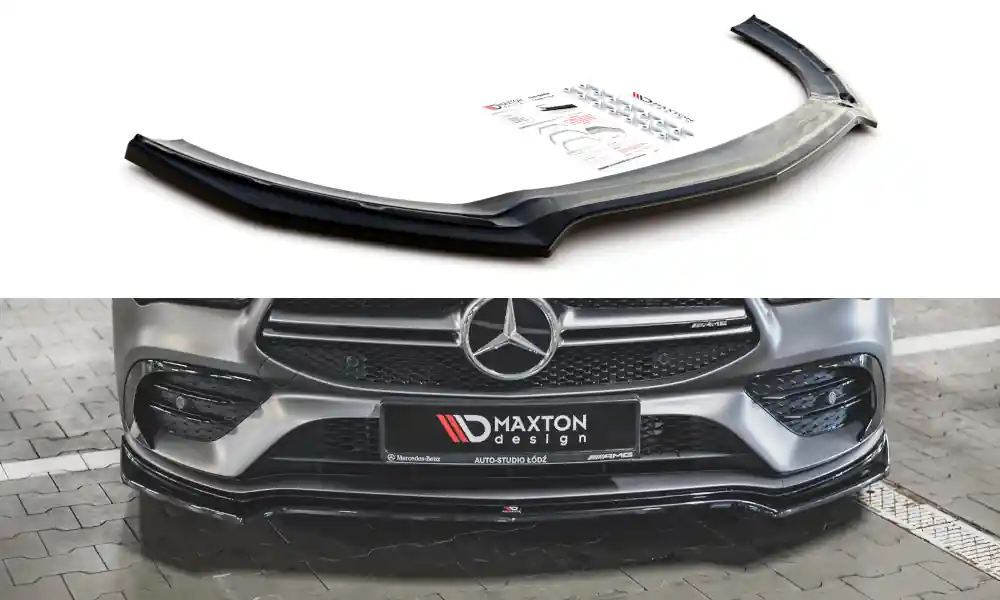 Spoiler pod přední nárazník V.1 Mercedes-AMG CLA 35 Aero C118 Vrácení Zdarma