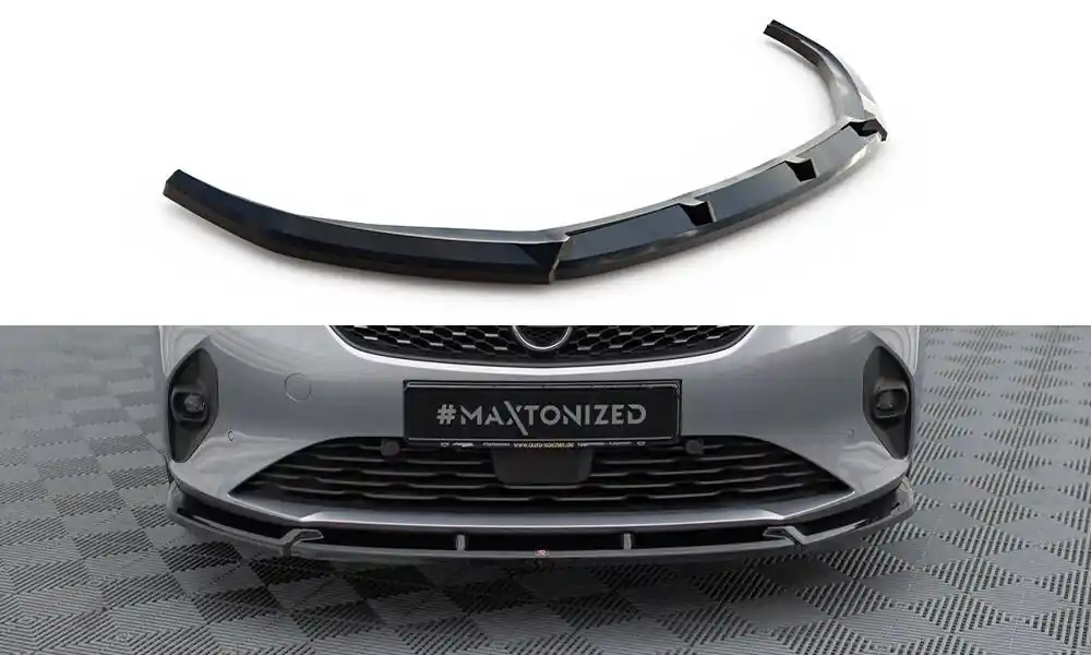 Spoiler pod přední nárazník V.1 Opel Corsa F ( Mk6) Horká Nabídka