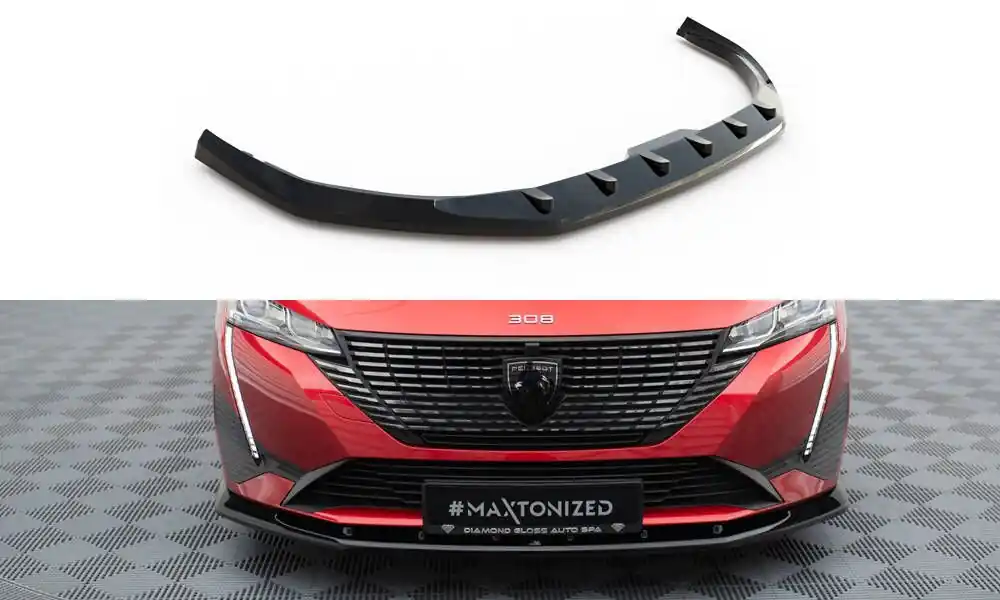 Spoiler pod přední nárazník V.1 Peugeot 308 Mk3 Originální