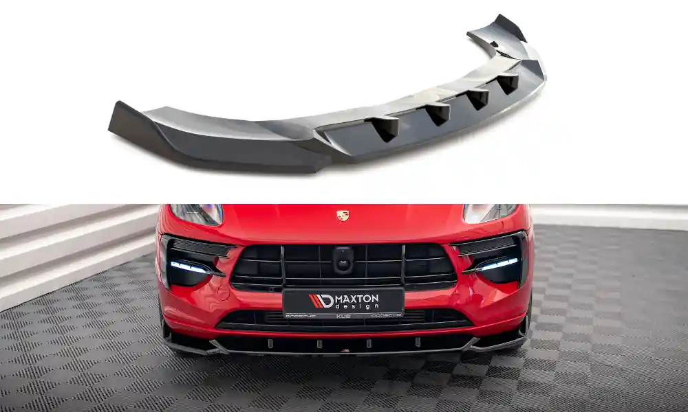 Hit Sezóny Spoiler pod přední nárazník V.1 Porsche Macan Mk1 facelift