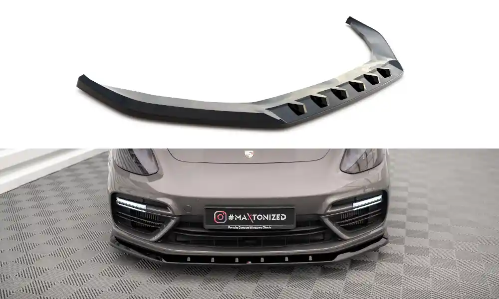 Spoiler pod přední nárazník V.1 Porsche Panamera Turbo S E-Hybrid Oblíbený