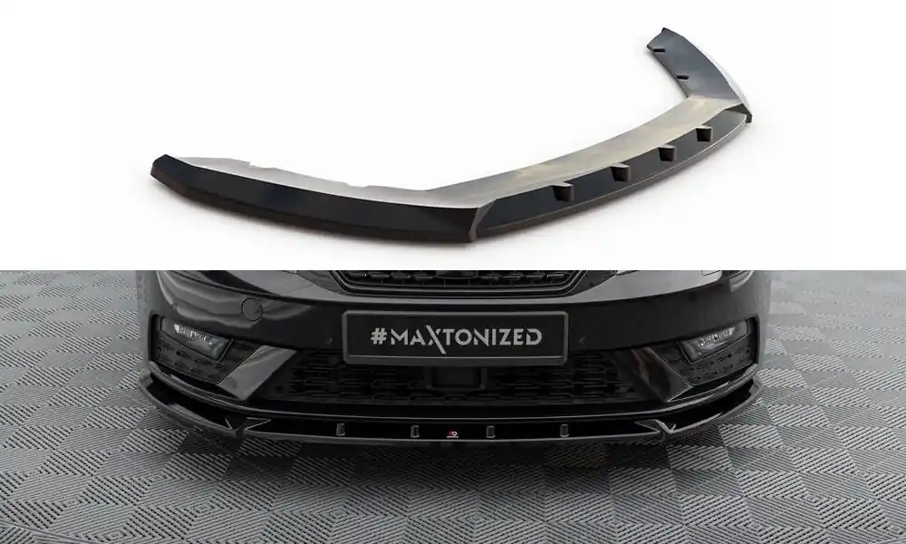Aktuální Spoiler pod přední nárazník V.1 Seat Leon Mk3 facelift