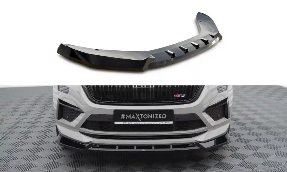 Nejlepší Volba Spoiler pod přední nárazník V.1 Skoda Kodiaq RS Mk1 facelift