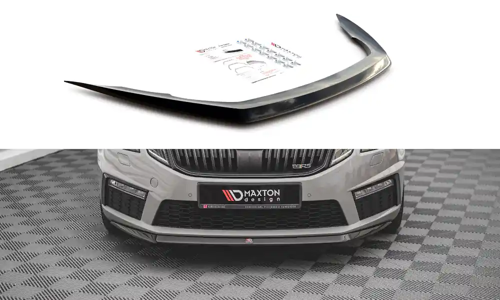 Finální Výprodej Spoiler pod přední nárazník V.1 Skoda Octavia RS Mk3 facelift
