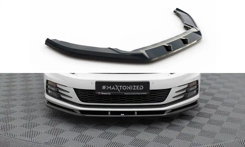 Rychlé Dodání Spoiler pod přední nárazník V.1 Volkswagen Scirocco Mk3 facelift
