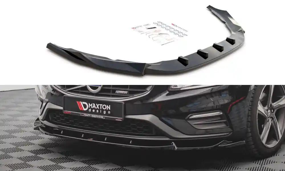 Objednat Nyní Spoiler pod přední nárazník V.1 Volvo S60 R-Design Mk2