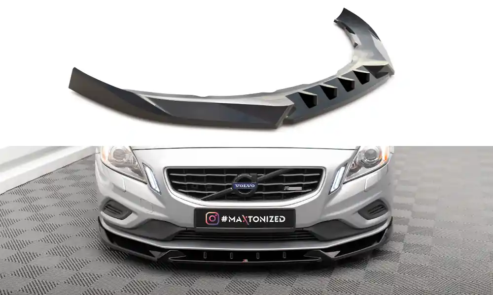 Spoiler pod přední nárazník V.1 Volvo S60 R-Design Mk2 Časově Omezené
