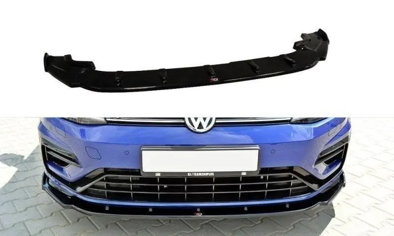 Zlevněný Spoiler pod přední nárazník V.1 VW Golf 7 R / R-Line facelift