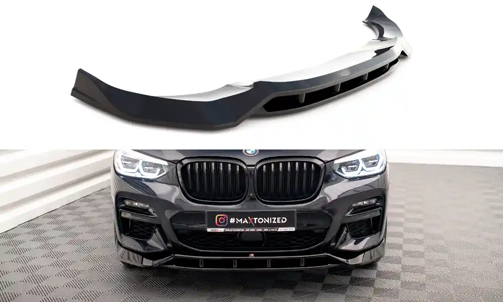 Expresní Doručení Spoiler pod přední nárazník V.2 BMW X3 M40d / M40i / M-Pack G01