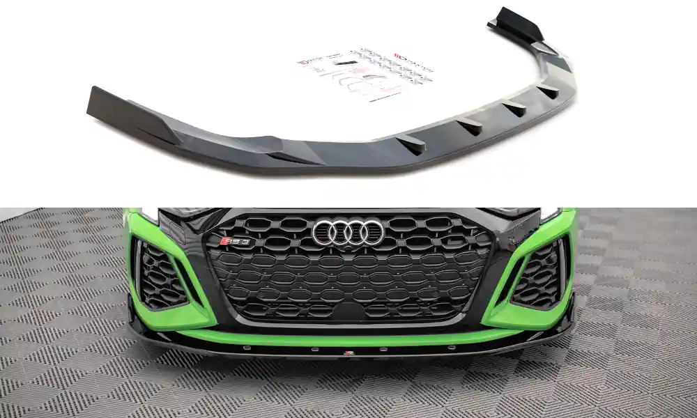 Cenově Výhodný Spoiler pod přední nárazník V.2 Audi RS3 8Y