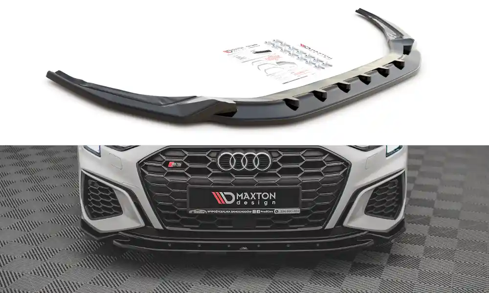 Finální Výprodej Spoiler pod přední nárazník V.2 Audi S3 / A3 S-Line 8Y