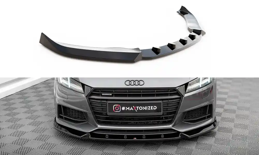 Spoiler pod přední nárazník V.2 Audi TT S / S-Line 8S Cenově Výhodný