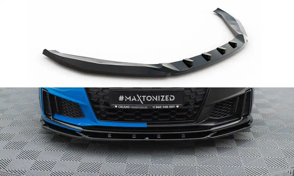 Přímo Od Výrobce Spoiler pod přední nárazník V.2 Audi TT S 8S facelift