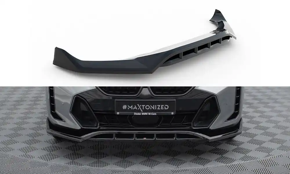 Spoiler pod přední nárazník V.2 BMW X6 M-Pack G06 facelift Omezená Nabídka