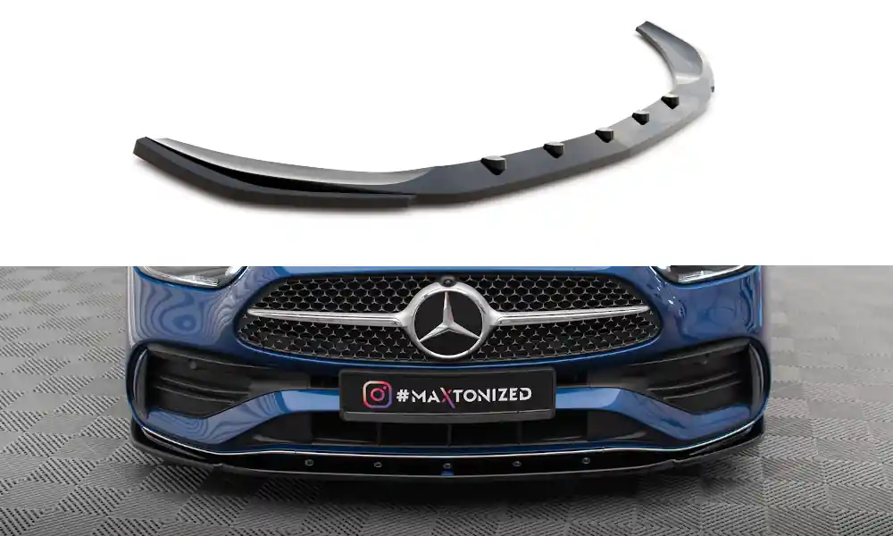 Expresní Doručení Spoiler pod přední nárazník V.2 Mercedes-Benz C AMG-Line / 43 AMG W206