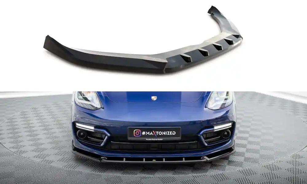 Tovární Cena Spoiler pod přední nárazník V.2 Porsche Panamera E-Hybrid 971 facelift