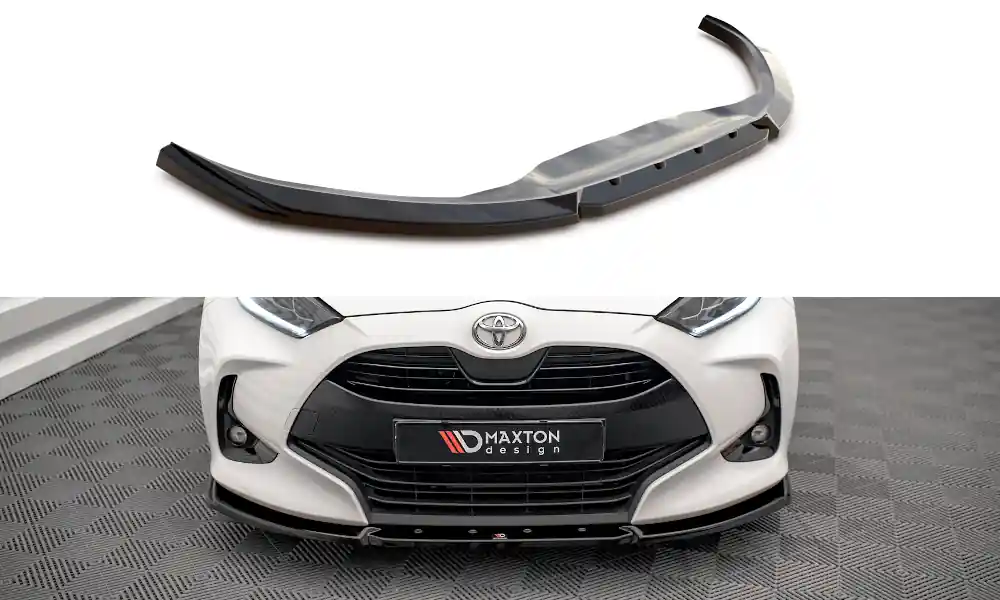Aktuální Spoiler pod přední nárazník V.2 Toyota Yaris Mk4
