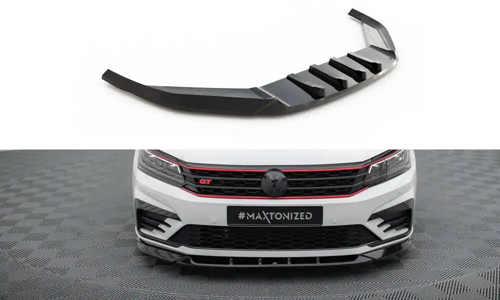 Sezónní Sleva Spoiler pod přední nárazník V.2 Volkswagen Passat GT B8 facelift USA