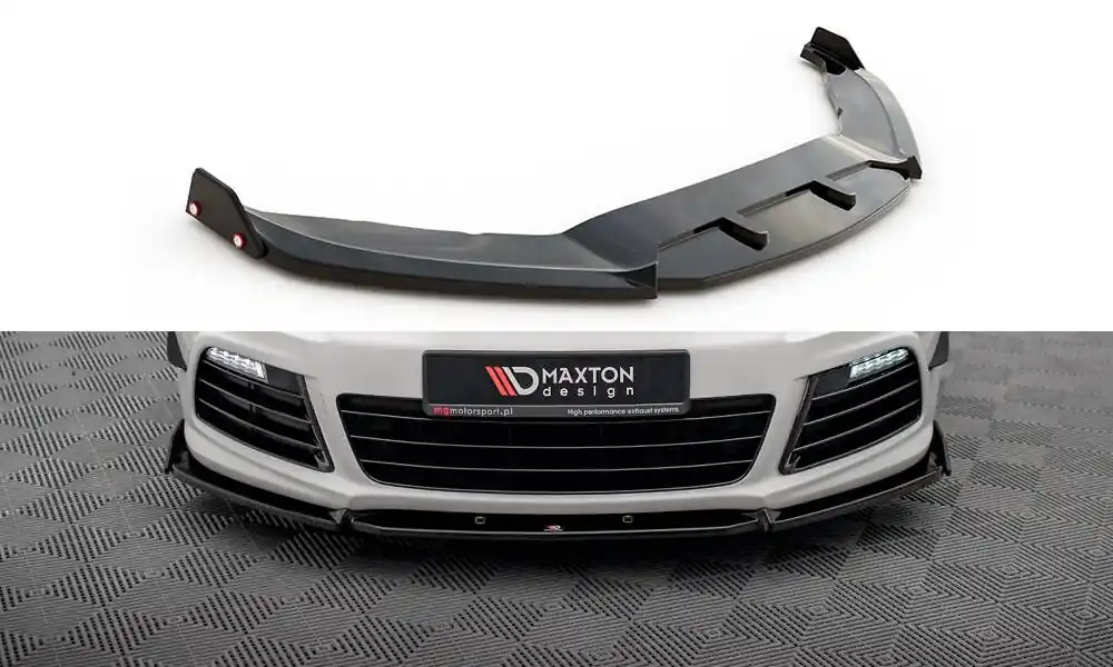 Akční Nabídka Spoiler pod přední nárazník V.3 + Flaps Volkswagen Scirocco R Mk3