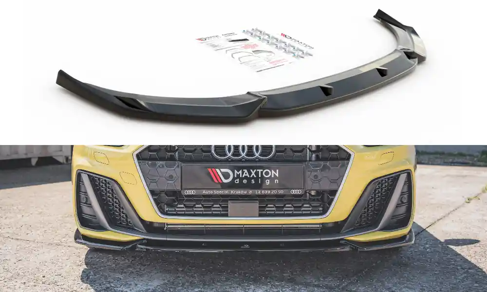 Levný Spoiler pod přední nárazník V.3 Audi A1 S-Line GB