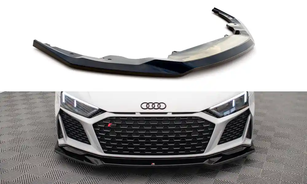 Ověřený Spoiler pod přední nárazník V.3 Audi R8 Mk2 facelift