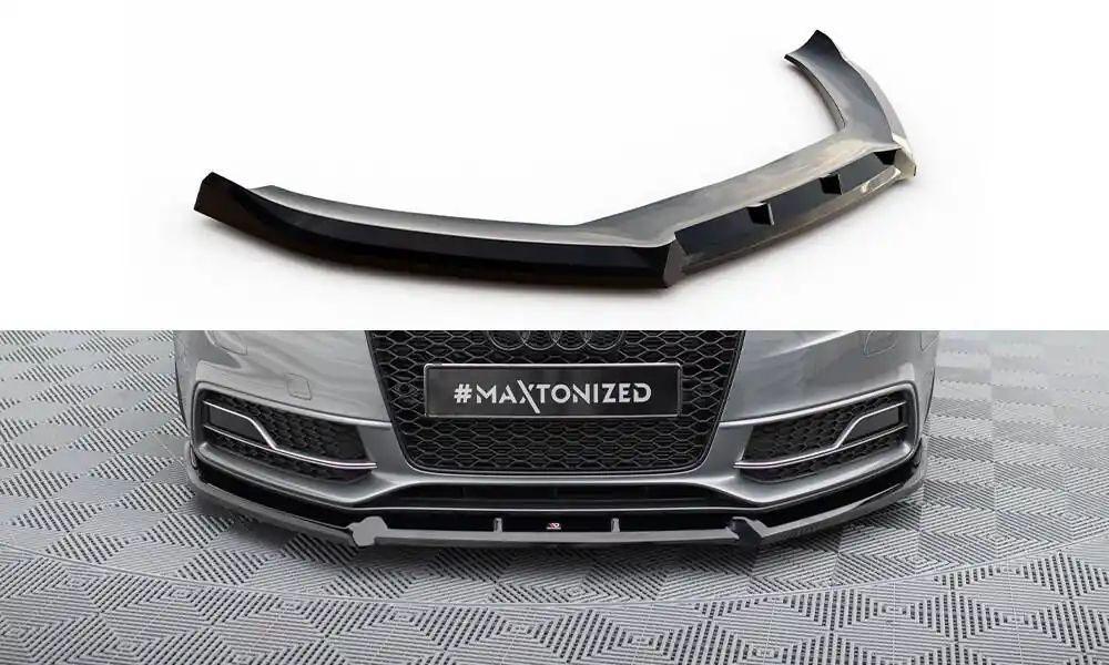 Spoiler pod přední nárazník V.3 Audi S5 / A5 S-Line Coupe / Sportback 8T facelift Akční Nabídka
