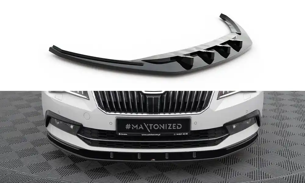 Nejprodávanější Spoiler pod přední nárazník V.3 Skoda Superb Mk3
